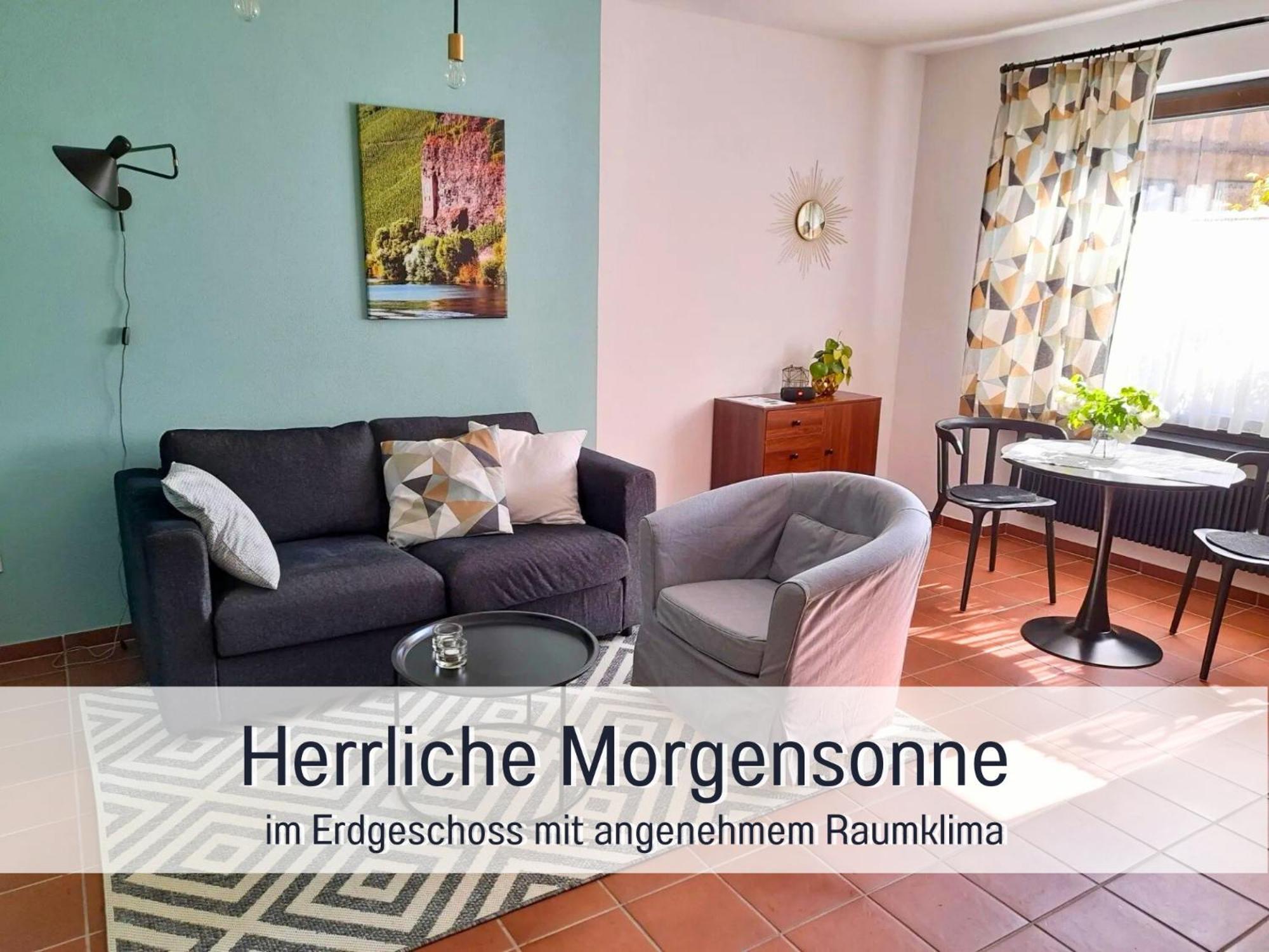 Ferienhaus Schwaab-Scherr, Genau Zwischen Bernkastel-Kues Und Traben-Trarbach, Mit Kostenlosem Oepnv-Ticket Fuer Bus Und Bahn, Parkplaetzen, Fahrradgarage Und Vielen Tipps Erden Exterior photo